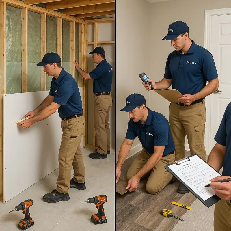 Repairs and Reconstruction process in Rosenberg, TX